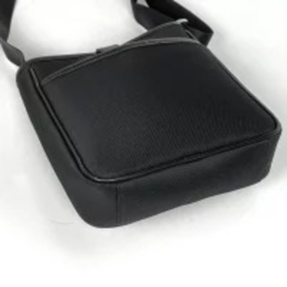 Burberry Black Crossbody Shoulder Canvas Check Beige Bag